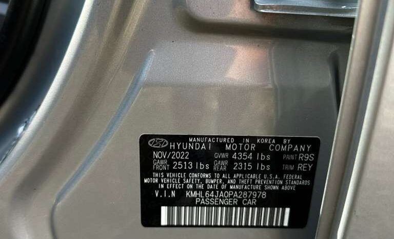 Hyundai Sonata 2023 full