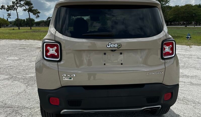 2015 Jeep Renegade Limited full