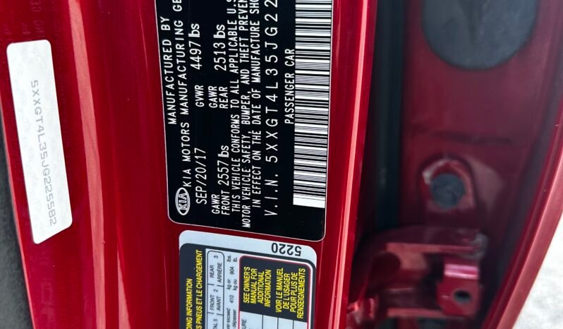 2018 Kia Optima Sport full